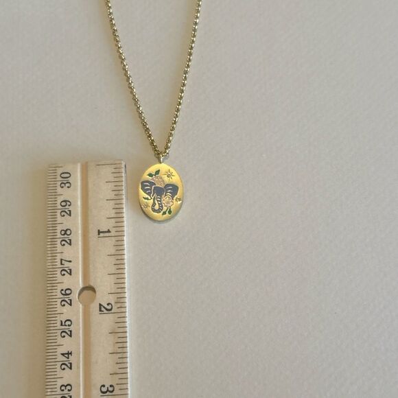 Elephant Pendant Necklace S868 - Picture 5 of 6